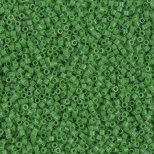 Miyuki delica beads 15/0 - Opaque pea green DBS-724
